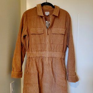 J. Crew Corduroy Minidress